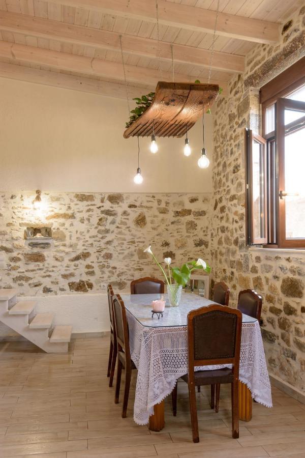 Platipodi Stone House Vila Nikithianos Exterior foto